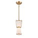 Artcraft Canada - One Light Pendant - Layla - Brushed Brass- Union Lighting Luminaires Decor