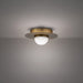 Modern Forms Canada - LED Flush Mount - Landed - Aged Brass- Union Lighting Luminaires Decor