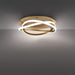 Modern Forms Canada - LED Flush Mount - Veloce - Aged Brass- Union Lighting Luminaires Decor