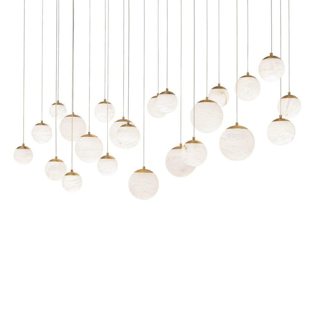 Modern Forms Canada - LED Pendant - Pisces - Aged Brass- Union Lighting Luminaires Decor