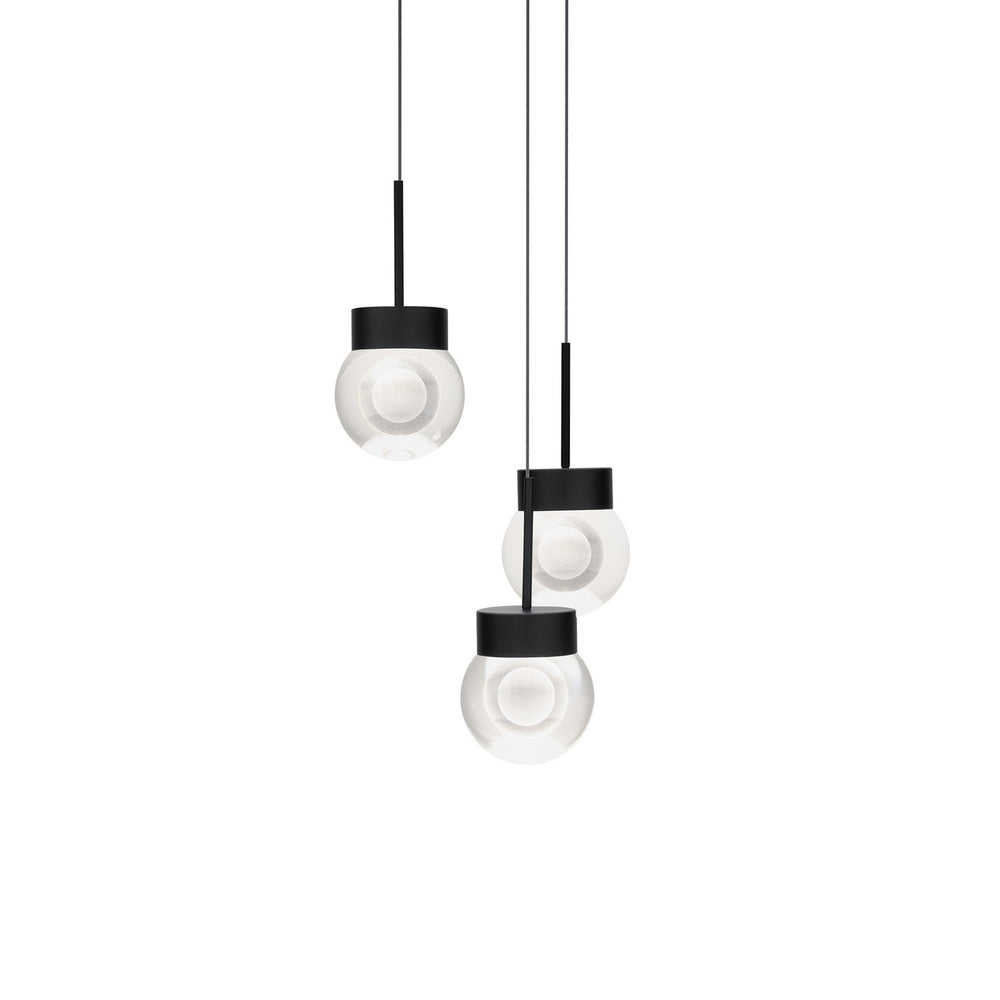 Modern Forms Canada - LED Pendant - Double Bubble - Black- Union Lighting Luminaires Decor