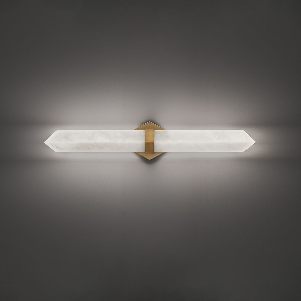 Modern Forms Canada - LED Bath Vanity - Javelin - Aged Brass- Union Lighting Luminaires Decor