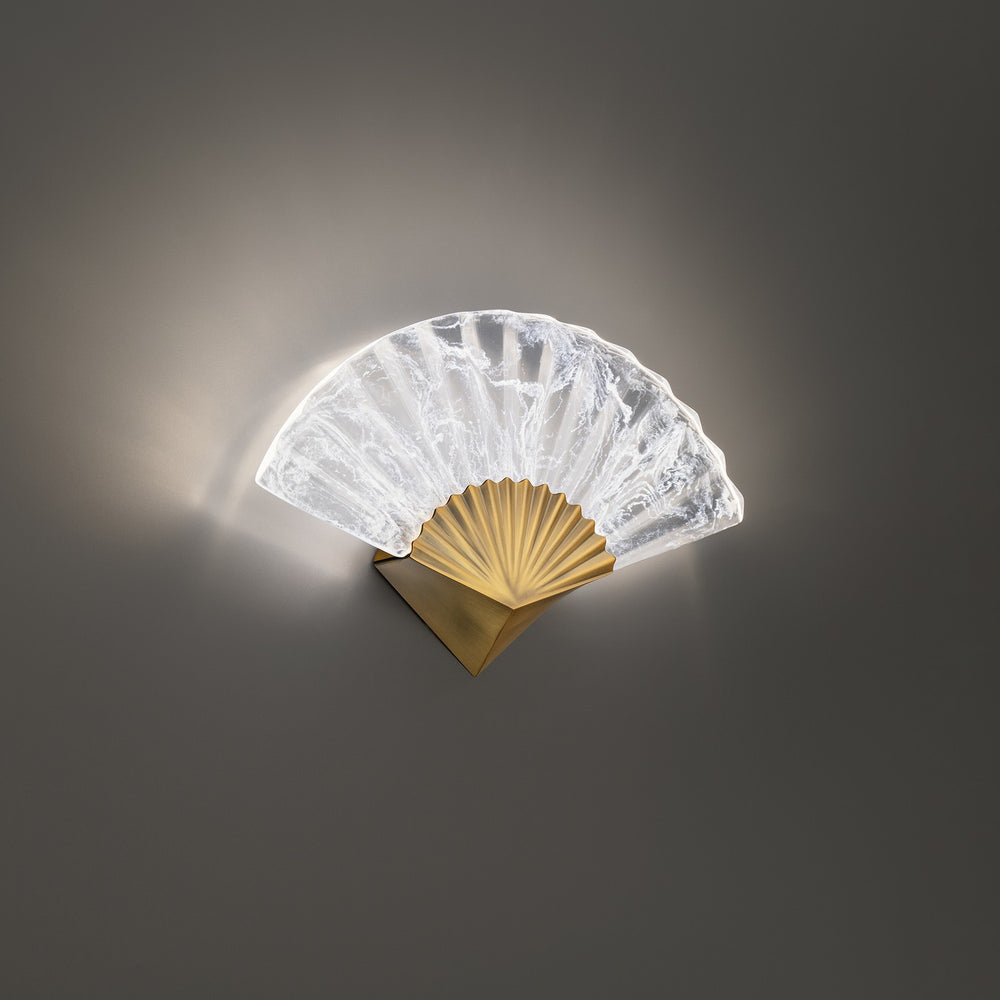 Modern Forms Canada - LED Wall Sconce - Sensu - Aged Brass- Union Lighting Luminaires Decor