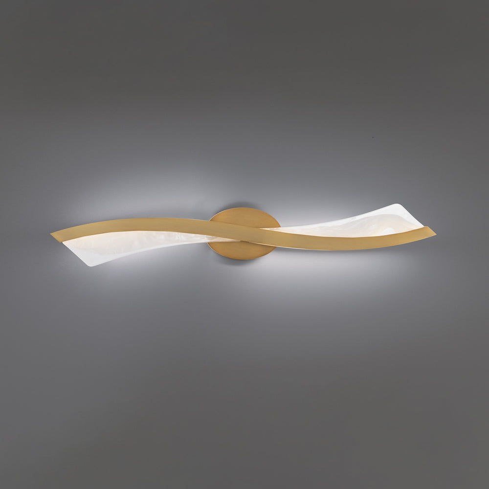 Modern Forms Canada - LED Bath Vanity - Ascot - Aged Brass- Union Lighting Luminaires Decor
