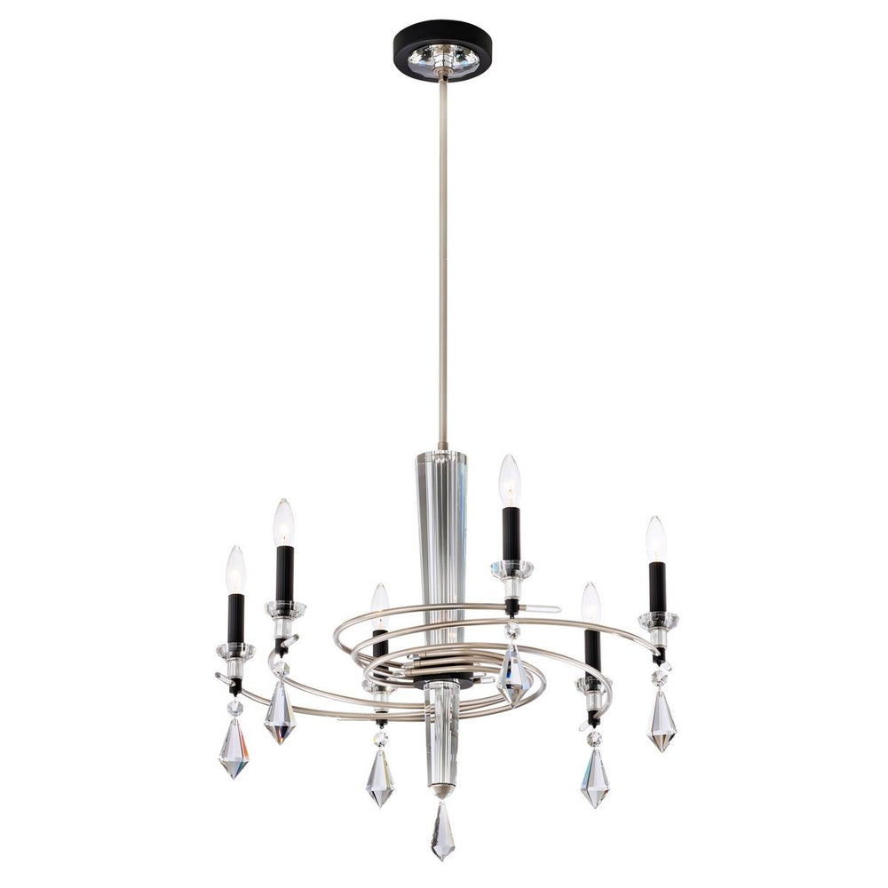 Schonbek - Two Light Wall Sconce - Tempest - Soft Silver/Black- Union Lighting Luminaires Decor