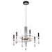 Schonbek - Two Light Wall Sconce - Tempest - Soft Silver/Black- Union Lighting Luminaires Decor