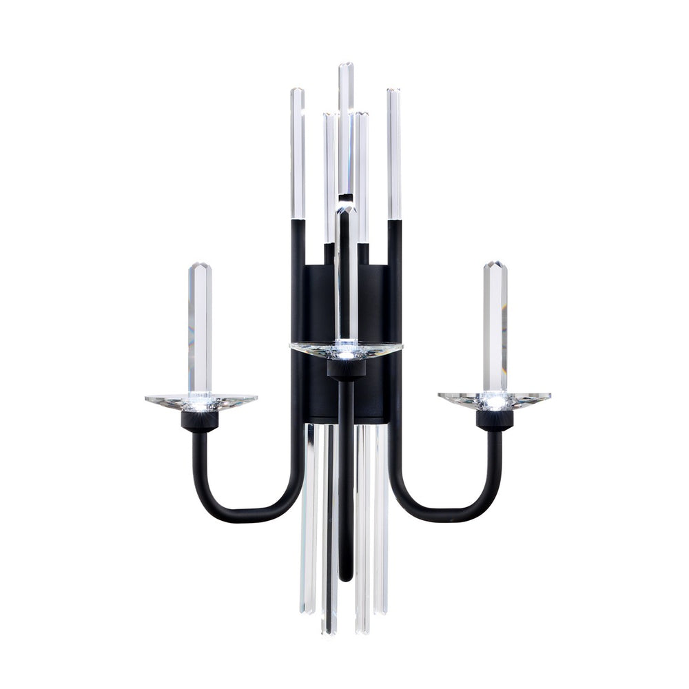 Schonbek - LED Wall Sconce - Calliope - Black- Union Lighting Luminaires Decor