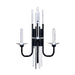 Schonbek - LED Wall Sconce - Calliope - Black- Union Lighting Luminaires Decor