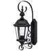 Capital Lighting - One Light Outdoor Wall Lantern - Carriage House - Black- Union Lighting Luminaires Decor