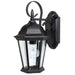 Capital Lighting - One Light Outdoor Wall Lantern - Carriage House - Black- Union Lighting Luminaires Decor