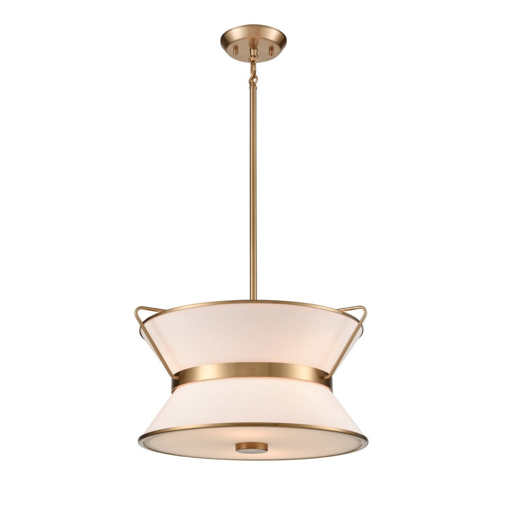 Artcraft Canada - LED Chandelier - Layla - Brushed Brass- Union Lighting Luminaires Decor