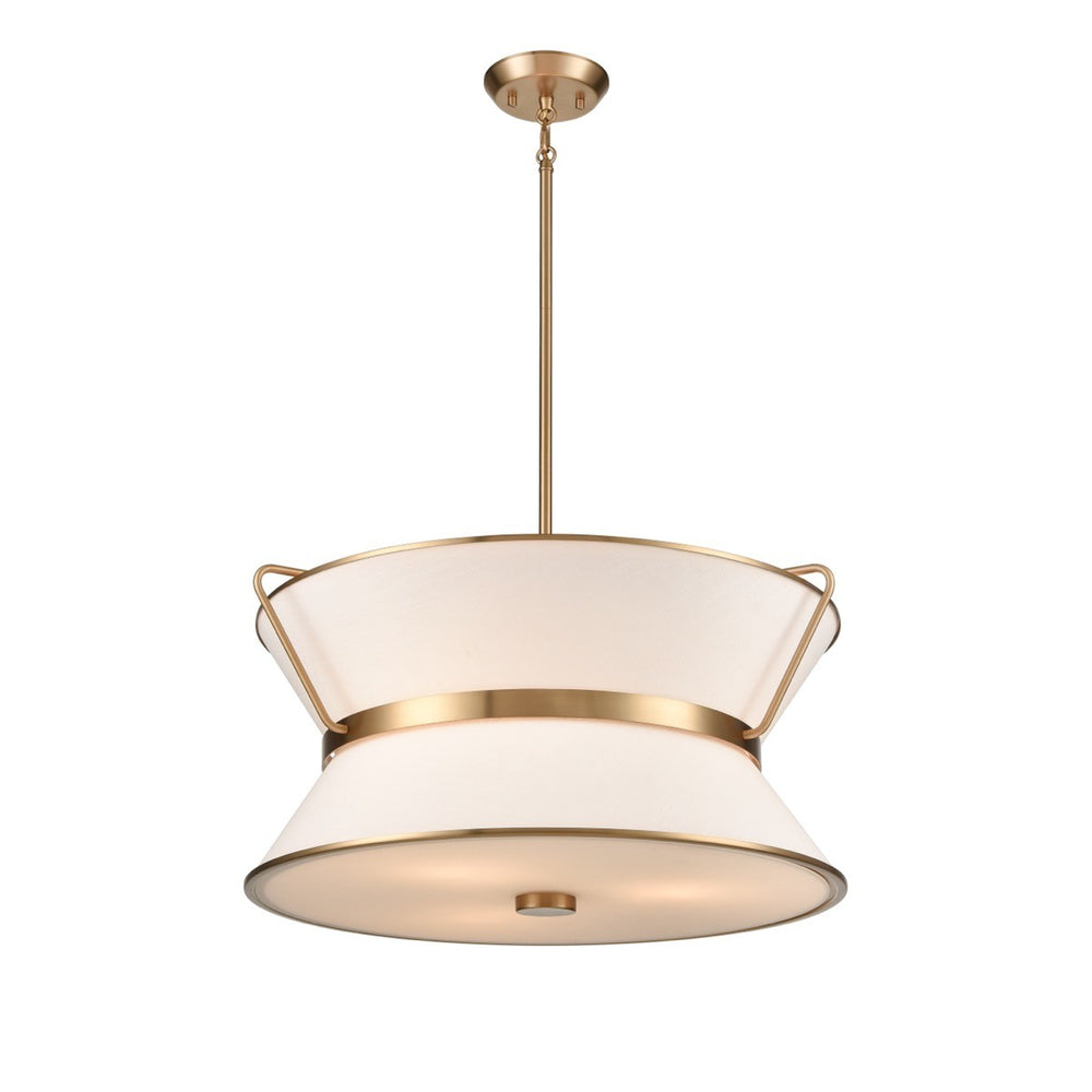 Artcraft Canada - LED Chandelier - Layla - Brushed Brass- Union Lighting Luminaires Decor
