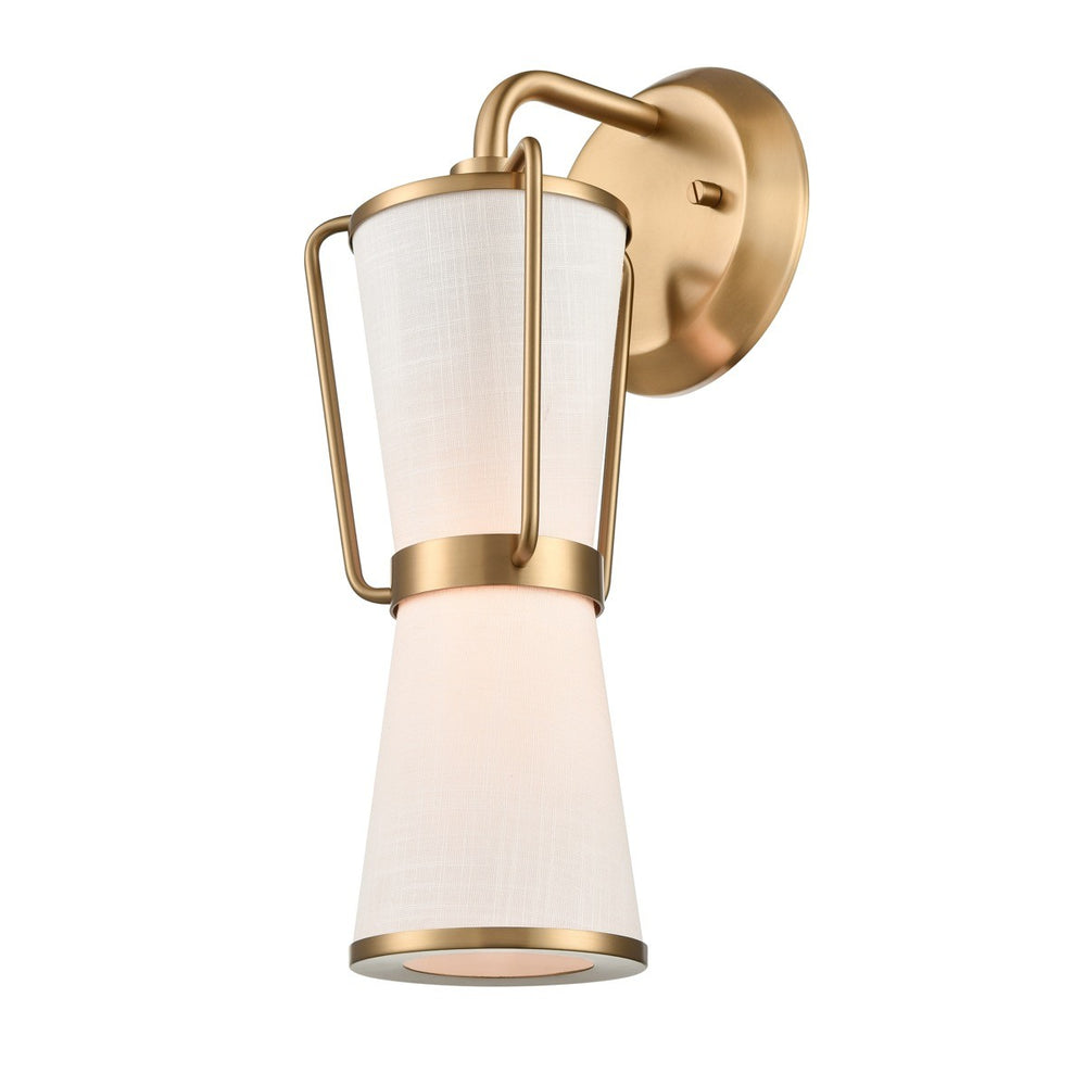 Artcraft Canada - One Light Wall Sconce - Layla - Brushed Brass- Union Lighting Luminaires Decor
