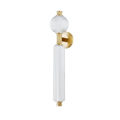 Corbett Lighting Canada - LED Wall Sconce - Atom - Vintage Brass- Union Lighting Luminaires Decor