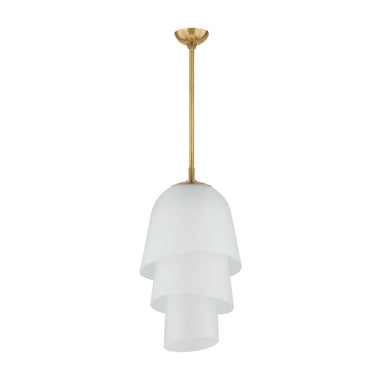 Corbett Lighting Canada - One Light Pendant - Hela - Vintage Brass- Union Lighting Luminaires Decor