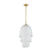 Corbett Lighting Canada - One Light Pendant - Hela - Vintage Brass- Union Lighting Luminaires Decor