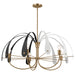 Kichler Canada - Five Light Chandelier - Petal - Champagne Bronze- Union Lighting Luminaires Decor