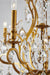 Bethel International Canada - Nine Light Chandelier - Antique Brass- Union Lighting Luminaires Decor