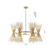 Bethel International Canada - 12 Light Chandelier - Gold- Union Lighting Luminaires Decor