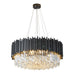 Bethel International Canada - 12 Light Chandelier - Black- Union Lighting Luminaires Decor