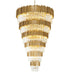 Bethel International Canada - 60 Light Chandelier - Brushed Brass- Union Lighting Luminaires Decor
