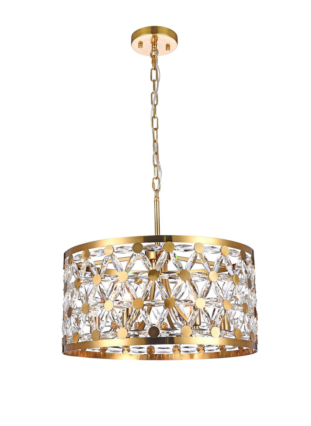 Bethel International Canada - Six Light Chandelier - Copper- Union Lighting Luminaires Decor