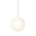 Pablo Designs - LED Pendant - Bola Sphere - Brass- Union Lighting Luminaires Decor