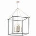 Kichler Canada - Eight Light Foyer Pendant - Eisley - Polished Nickel- Union Lighting Luminaires Decor