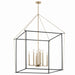 Kichler Canada - Eight Light Foyer Pendant - Eisley - Champagne Bronze- Union Lighting Luminaires Decor