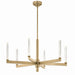 Kichler Canada - LED Chandelier - Sycara - Champagne Bronze- Union Lighting Luminaires Decor