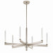 Kichler Canada - LED Chandelier - Sycara - Polished Nickel- Union Lighting Luminaires Decor