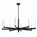 Kichler Canada - LED Chandelier - Sycara - Black- Union Lighting Luminaires Decor