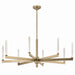 Kichler Canada - LED Chandelier - Sycara - Champagne Bronze- Union Lighting Luminaires Decor