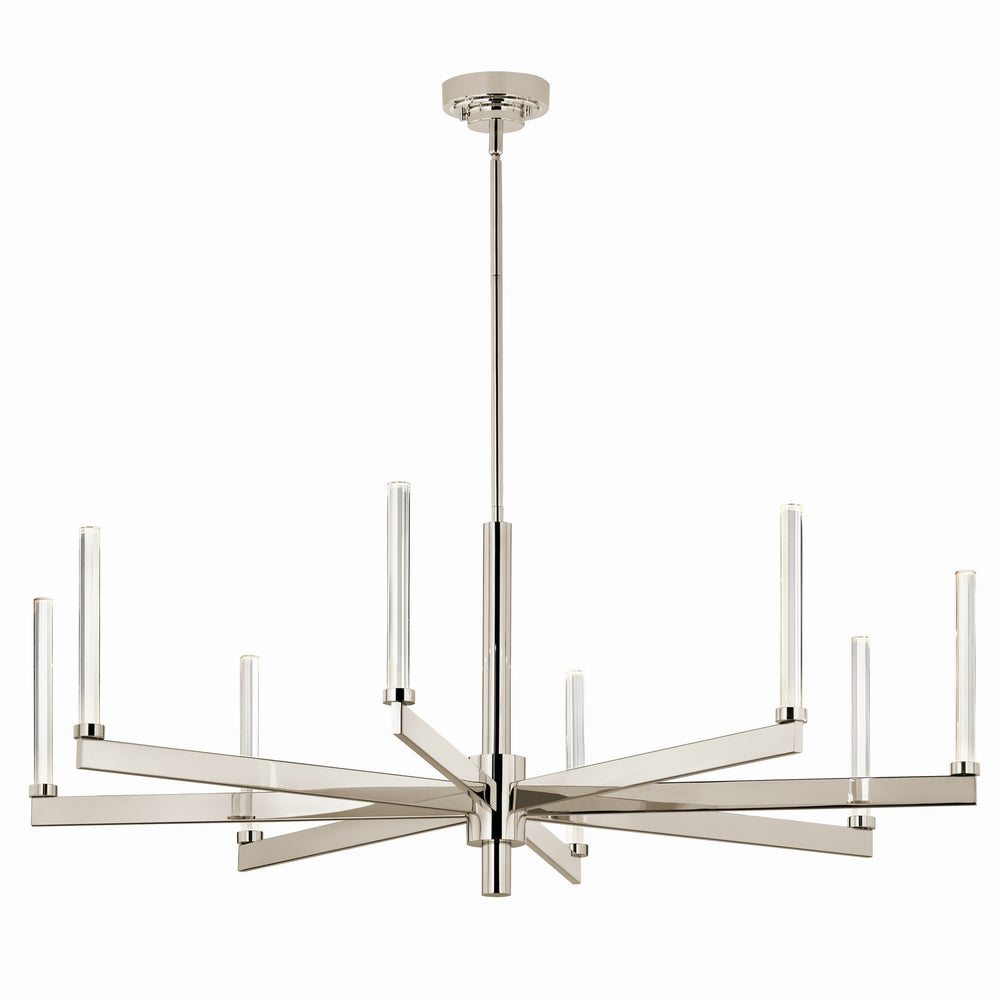 Kichler Canada - LED Chandelier - Sycara - Polished Nickel- Union Lighting Luminaires Decor