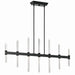 Kichler Canada - LED Linear Chandelier - Sycara - Black- Union Lighting Luminaires Decor
