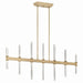 Kichler Canada - LED Linear Chandelier - Sycara - Champagne Bronze- Union Lighting Luminaires Decor
