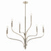 Kichler Canada - Six Light Chandelier - Livadia - Polished Nickel- Union Lighting Luminaires Decor