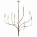 Kichler Canada - Eight Light Chandelier - Livadia - Polished Nickel- Union Lighting Luminaires Decor