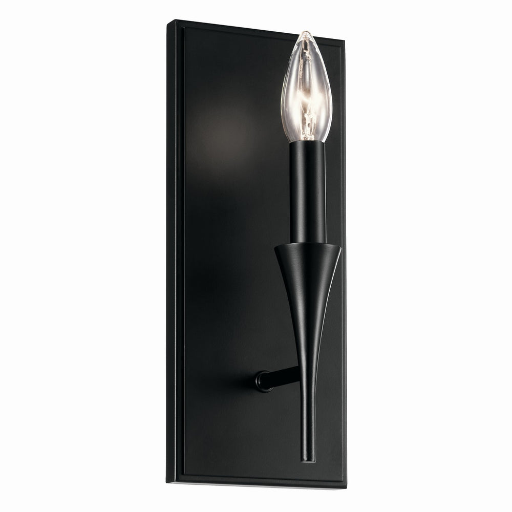 Kichler Canada - One Light Wall Sconce - Alvaro - Black- Union Lighting Luminaires Decor