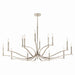 Kichler Canada - 14 Light Chandelier - Malene - Polished Nickel- Union Lighting Luminaires Decor