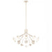 Kichler Canada - 16 Light Chandelier Convertible - Silvarious - Champagne Bronze- Union Lighting Luminaires Decor