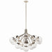 Kichler Canada - 16 Light Chandelier Convertible - Silvarious - Polished Nickel- Union Lighting Luminaires Decor