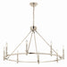 Kichler Canada - Eight Light Chandelier - Carrick - Polished Nickel- Union Lighting Luminaires Decor