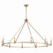 Kichler Canada - Ten Light Chandelier - Carrick - Champagne Bronze- Union Lighting Luminaires Decor