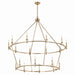 Kichler Canada - 18 Light Chandelier - Carrick - Champagne Bronze- Union Lighting Luminaires Decor