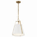 Kichler Canada - One Light Pendant - Etcher - White- Union Lighting Luminaires Decor