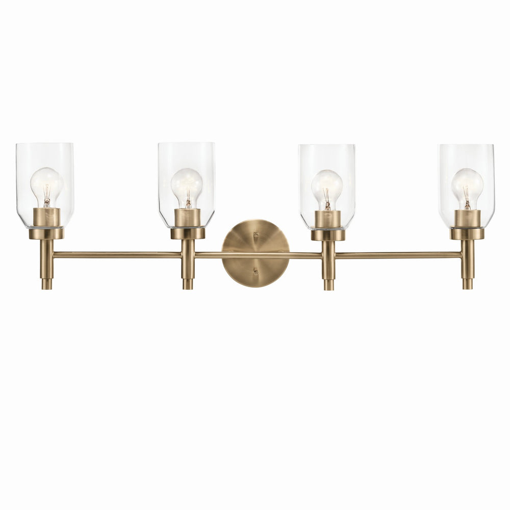 Kichler Canada - Four Light Vanity - Madden - Champagne Bronze- Union Lighting Luminaires Decor