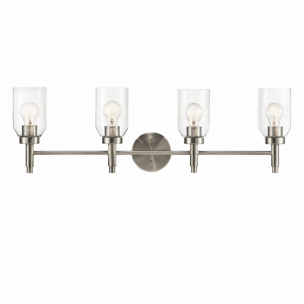 Kichler Canada - Four Light Vanity - Madden - Brushed Nickel- Union Lighting Luminaires Decor