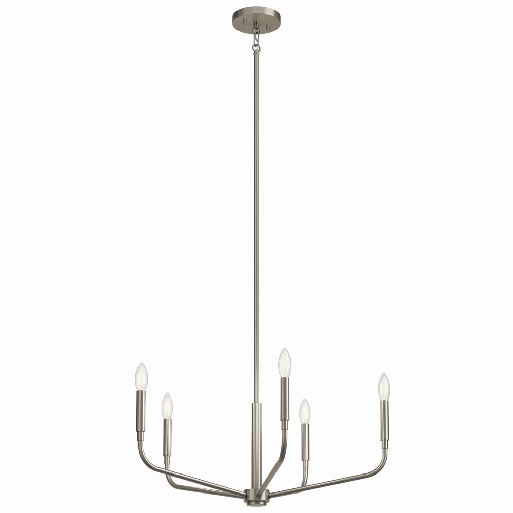 Kichler Canada - Five Light Chandelier - Madden - Brushed Nickel- Union Lighting Luminaires Decor