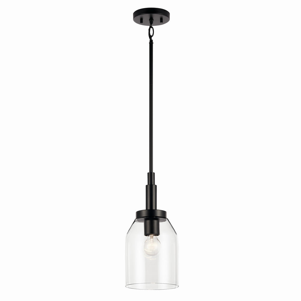 Kichler Canada - One Light Mini Pendant - Madden - Black- Union Lighting Luminaires Decor